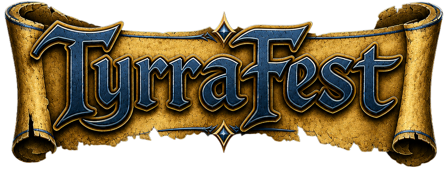 TyrraFest gold logo